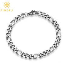 Wholesale new arrival stainless steel link chain bracelet for men